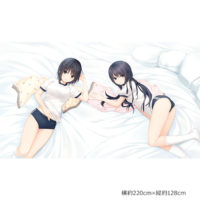 [珈琲貴族先生]描き下ろしシーツ（青山澄香＆白峰莉花／体操服）