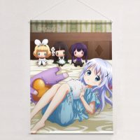 [ご注文はうさぎですか？？]B2タペストリー（チノ／パジャマ）