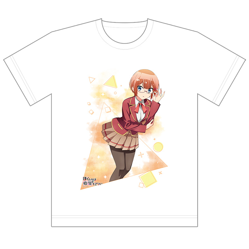 ぼくたちは勉強ができない]フルカラーTシャツ（緒方理珠）