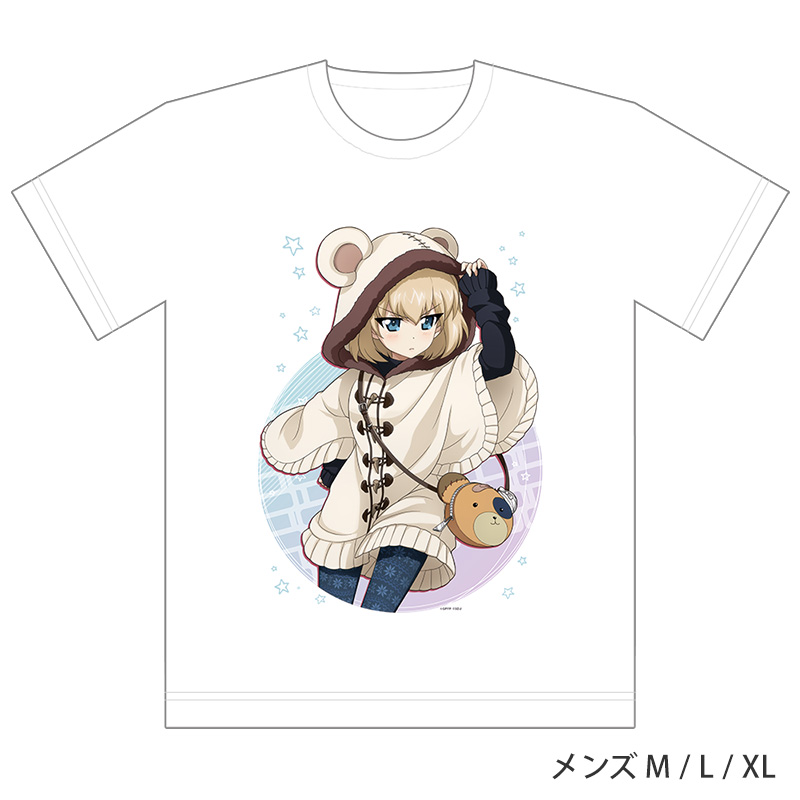 [ガールズ＆パンツァー 戦車道大作戦！]フルカラーTシャツ（カチューシャ／私服）