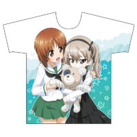 [ガールズ＆パンツァー 最終章]フルグラフィックTシャツ（西住みほ＆島田愛里寿／ボコ）