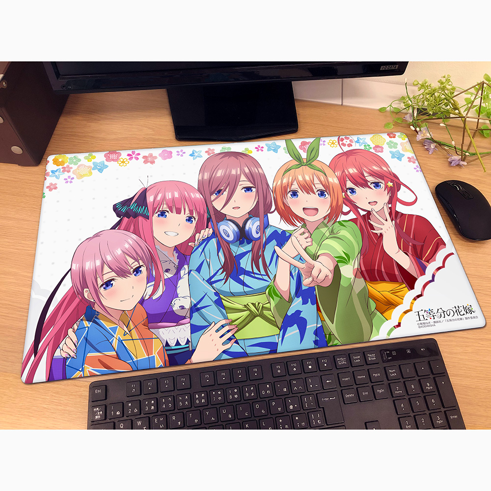 五等分の花嫁 ラバーマット 浴衣